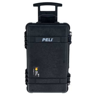 Peli 1514 zwarte trolley met dividers 501x279x193 mm