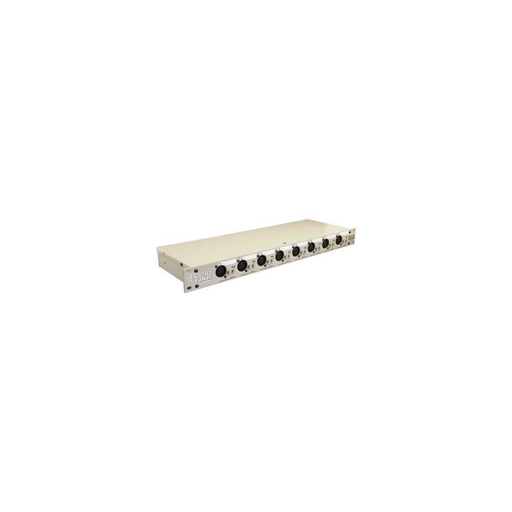 Radial OX8-R microfoonsplitter 8 kanalen rackmount - Radial transfo