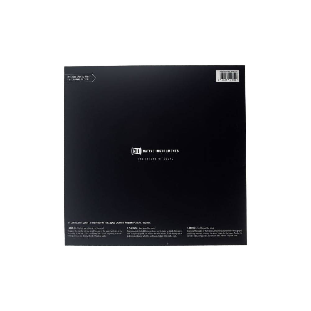 Native Instruments Traktor Scratch Control Vinyl MKII clear