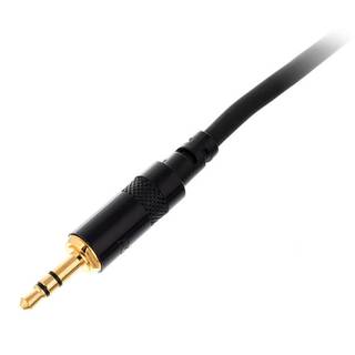 Cordial CFY0.9WCC-LONG Intro verloopkabel 3.5mm TRS jack - 2x RCA 0.9m zwart
