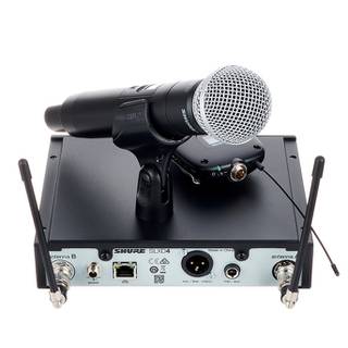 Shure SLXD124/85-K59 draadloze SM58 & WL185 microfoon combinatieset