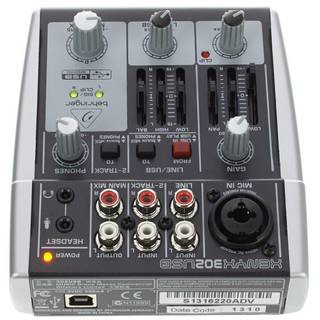 Behringer XENYX 302USB PA en studio mixer