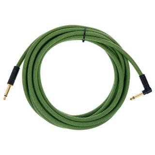 Fender Festival Cables Green R/A instrumentkabel 5.5m