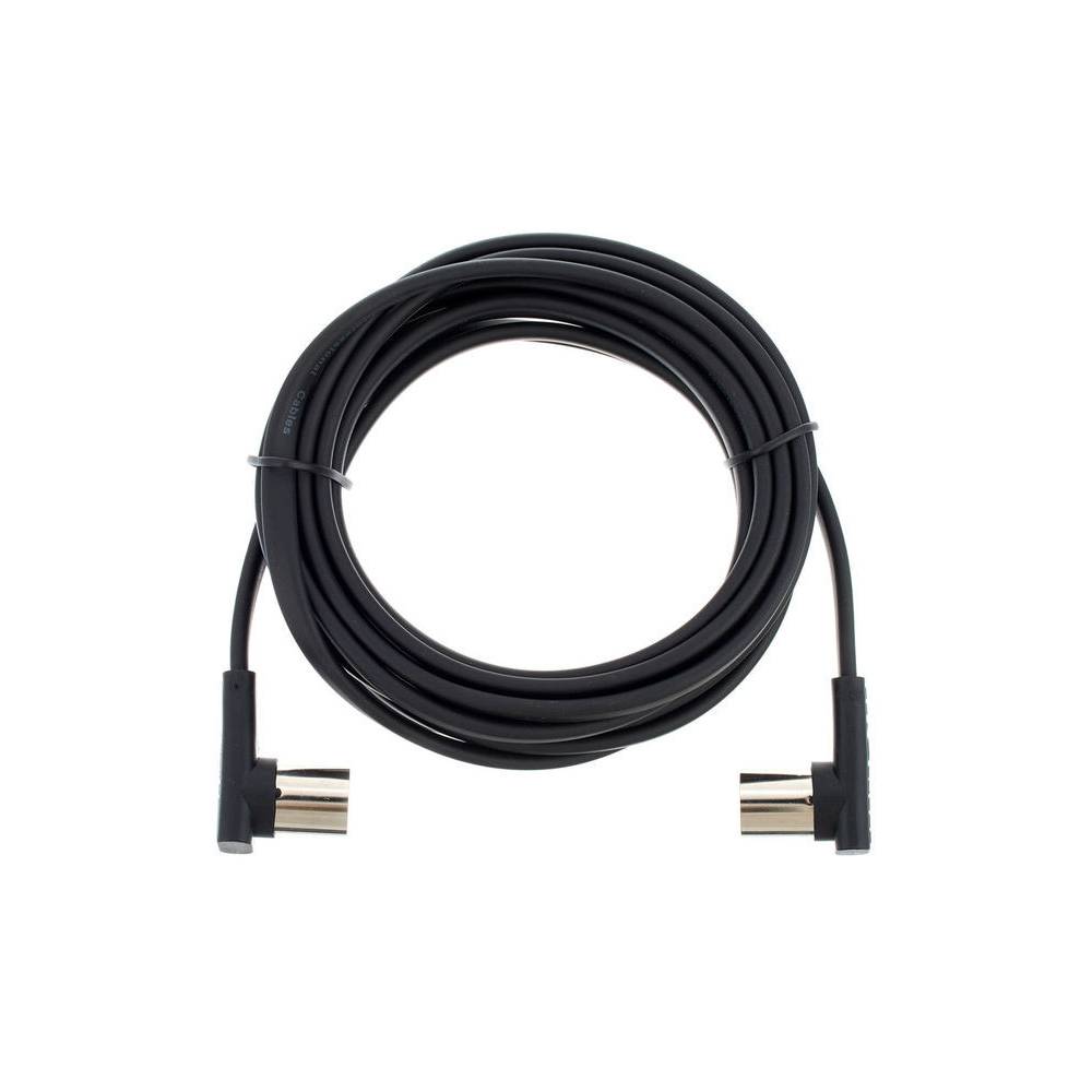 RockBoard Flat MIDI Cable haaks 3 meter