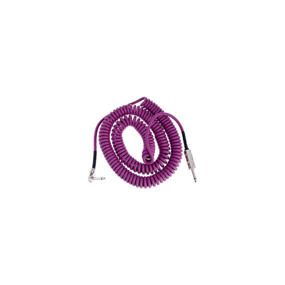Fender Jimi Hendrix Voodoo Child Coiled Cable Purple 6.5 m