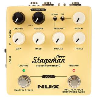 NUX Stageman Floor Acoustic Preamp + DI