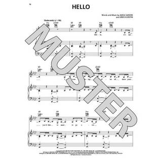 Hal Leonard Adele 25