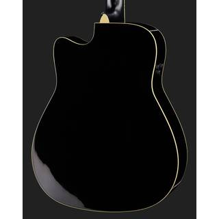 Yamaha FGC-TA Black TransAcoustic elektrisch-akoestische gitaar