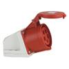 Showtec CEE 32A 5-polige opbouw socket female