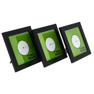 Glorious Vinyl Frame Set Black 7 inch voor platen (3 stuks)