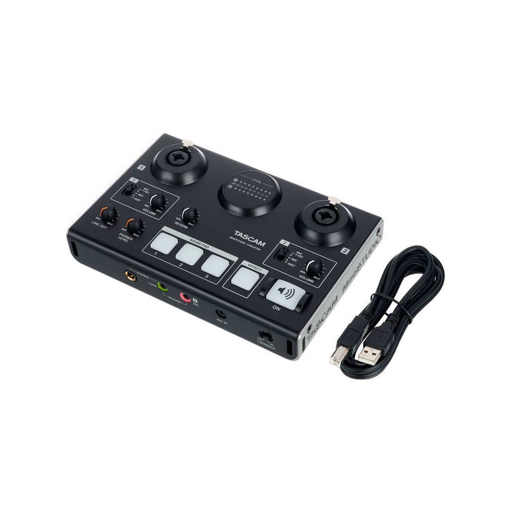 Tascam MiNiSTUDIO Creator US-42B broadcast audio interface
