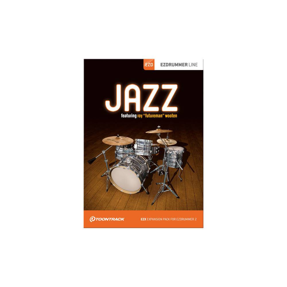 Toontrack EZX - Jazz uitbreiding voor EZdrummer