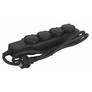 Showtec Multisocket Schuko 4-weg IP-20 verdeler