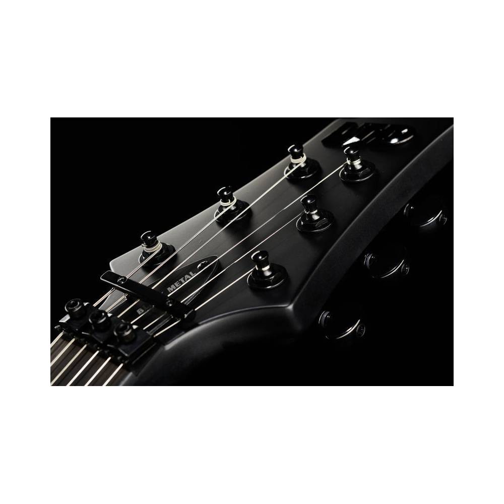 ESP LTD Black Metal Series F Black Metal Black Satin