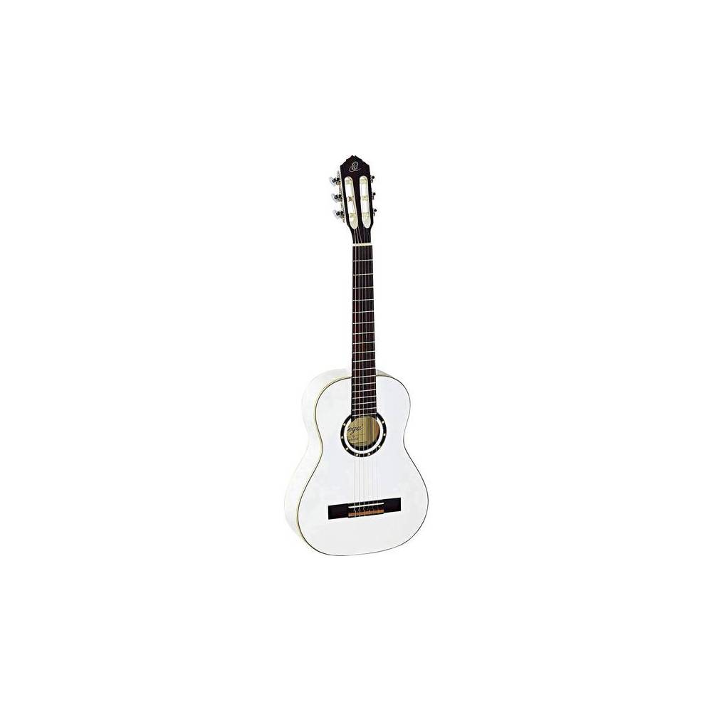 Ortega Family Series R121-1/2 klassieke gitaar wit met gigbag