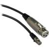 Shure WA310 TA4F beltpack naar XLR female kabel