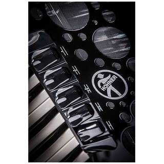 Hohner Amica Forte III 72 Zwart, Silent Key accordeon