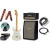 Fender Jimi Hendrix Stratocaster Olympic White MN + Marshall versterker + effectpedalen + accessoires