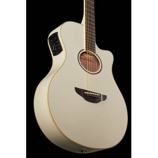 Yamaha APX600 Vintage White elektrisch-akoestische gitaar