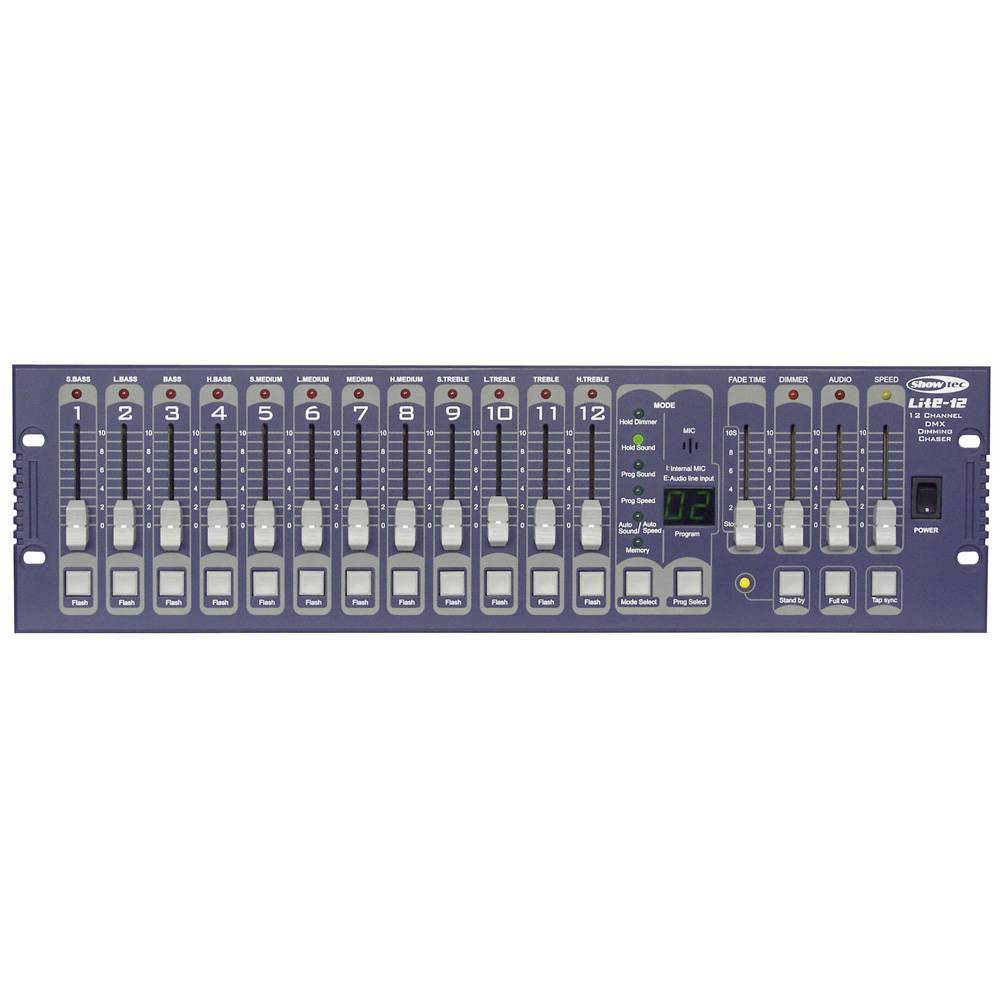 Showtec Lite-12 12 kanaals DMX controller
