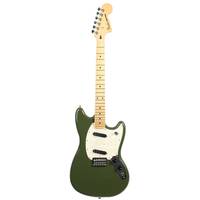 Fender Mustang Olive MN elektrische gitaar