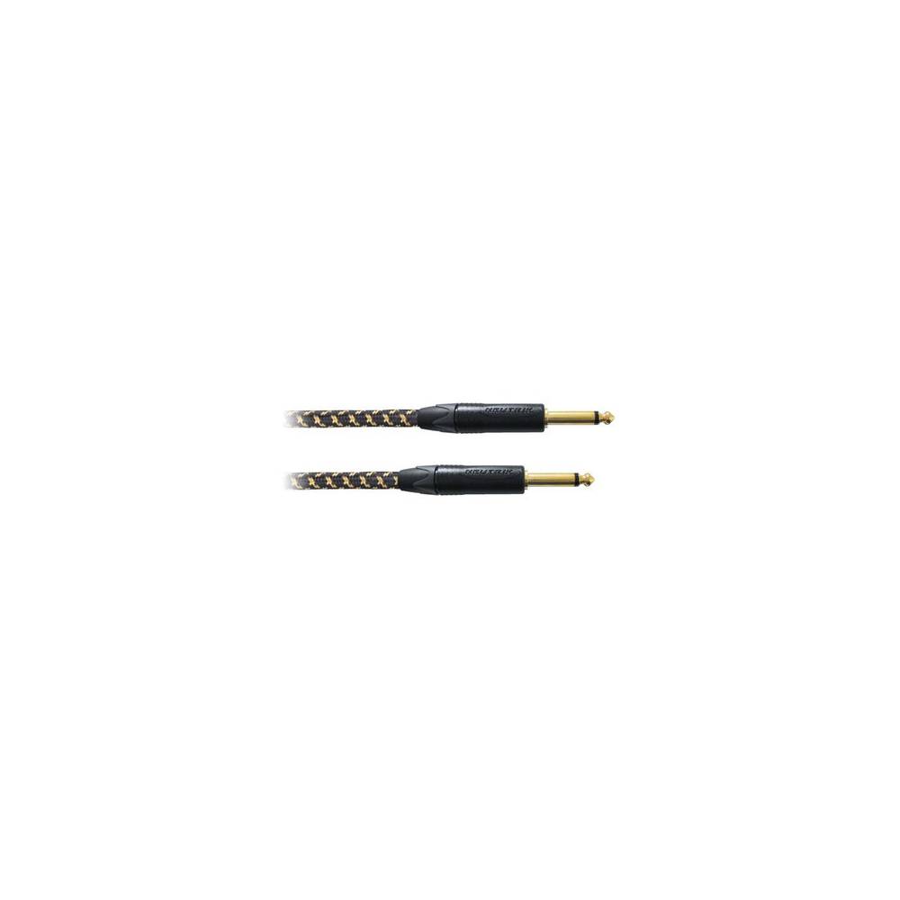 Cordial CXI3PP-TWEED Edition 25 instrumentkabel jack 6.35 TS - jack 6.35 TS tweed 3m