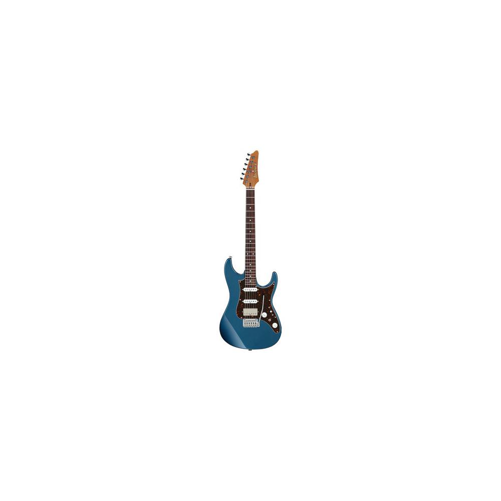 Ibanez AZ2204N Prestige Prussian Blue Metallic elektrische gitaar met koffer