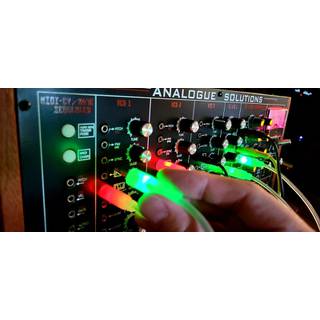 Analogue Solutions LED CV Cable 150 cm patchkabels vijfdelig