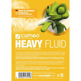 Cameo Heavy Fluid rookvloeistof 5L