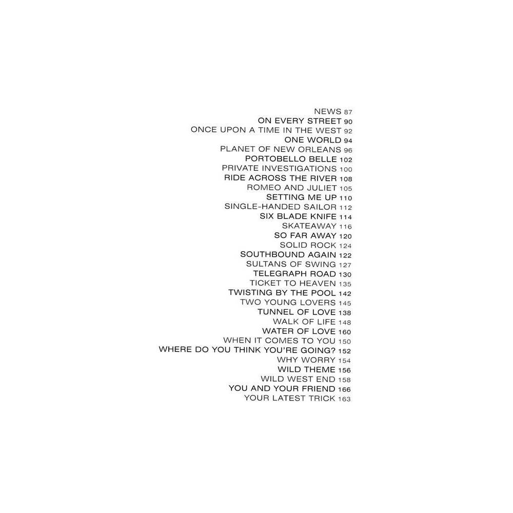 Hal Leonard Dire Straits Complete Chord Songbook