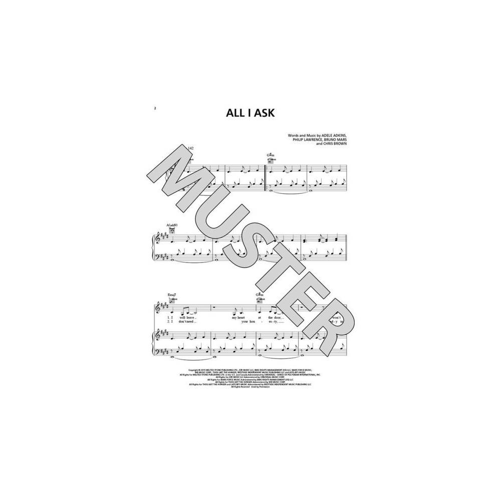 Hal Leonard Adele 25