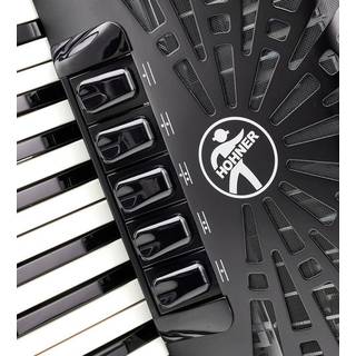 Hohner Bravo III 72 Blauw, Silent Key accordeon