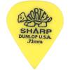Dunlop Tortex Sharp Yellow 0.73mm plectrum