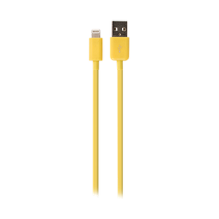 Valueline iPhone lightning kabel geel 1 meter