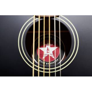 Fender Joe Strummer Campfire Signature Matte Black WN elektrisch-akoestische westerngitaar