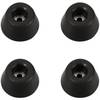 Adam Hall 4901M4AH rubberen voetje 30 x 15 mm (4 stuks)