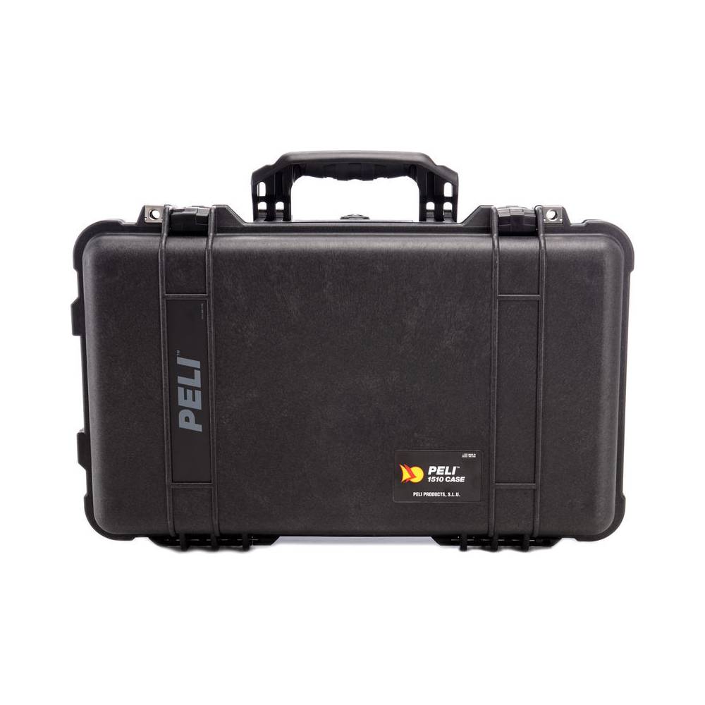 Peli 1510 BKF trolley zwart met schuim 501x279x193 mm