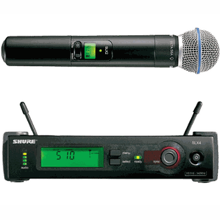 Shure SLX24-Beta 58A draadloze microfoon