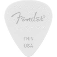 Fender Wavelength Picks 351 Thin White plectrumset (6 stuks)