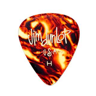 Dunlop Celluloid Shell Heavy 12-pack plectrumset