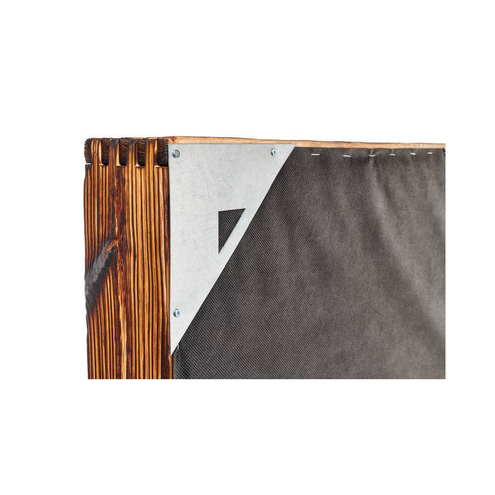 Ekustik Woody Queen 1200x600x100 Cream White absorptiepaneel