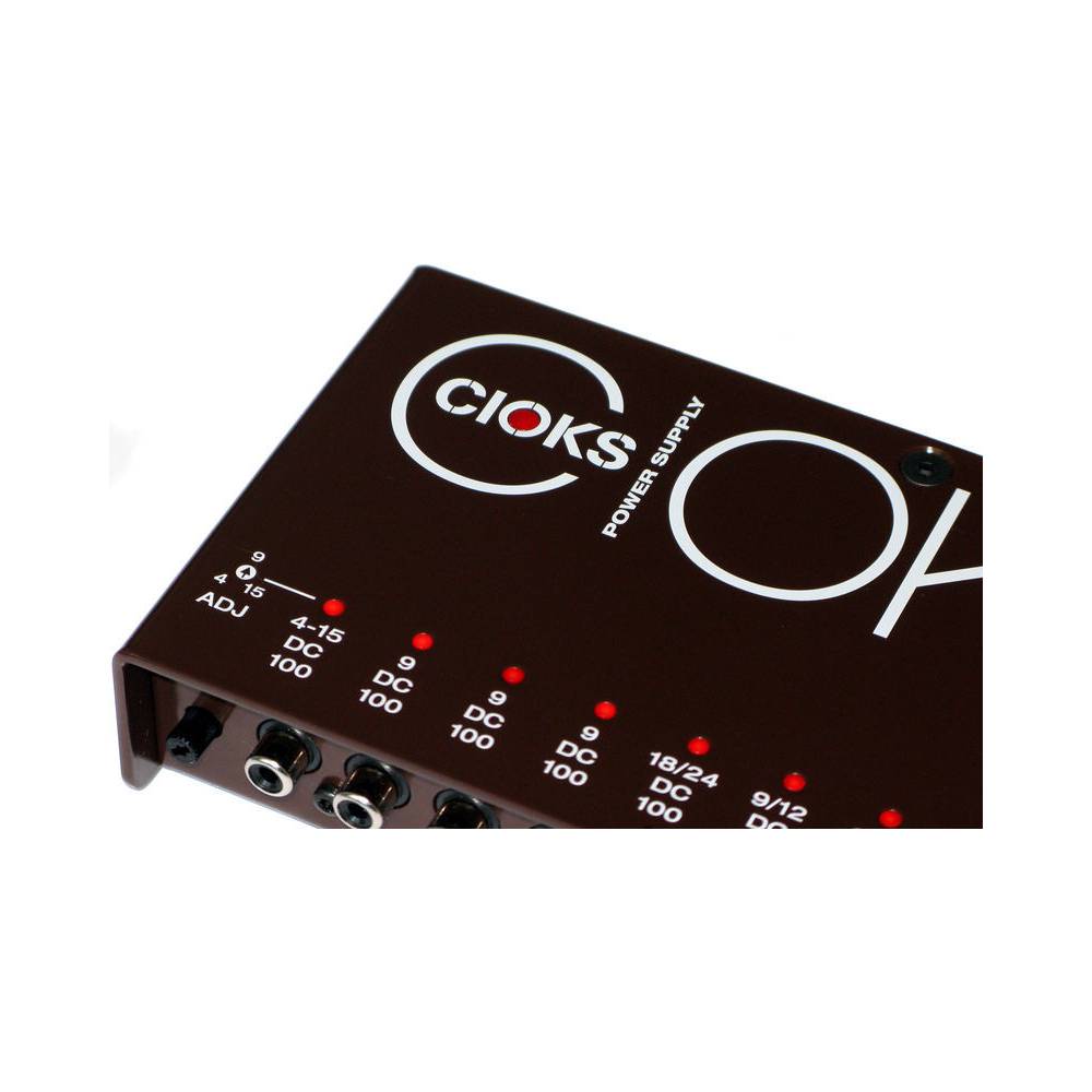 Cioks Ciokolate multi-voeding voor effectpedalen