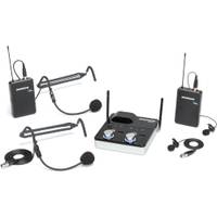 Samson Concert 288m Presentation System dual draadloze headset/dasspeld set (L 823 - 832 MHz)