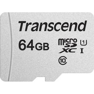 Transcend 300S microSDXC/SDHC 64GB met adapter