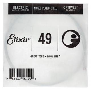 Elixir 16249 Optiweb .049 losse snaar met coating