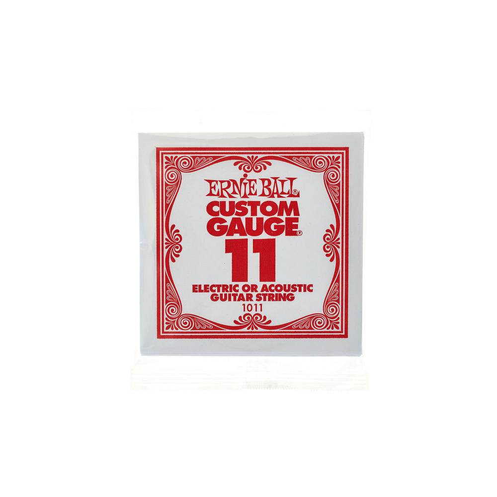 Ernie Ball 1011 Plain Steel .011 losse gitaarsnaar