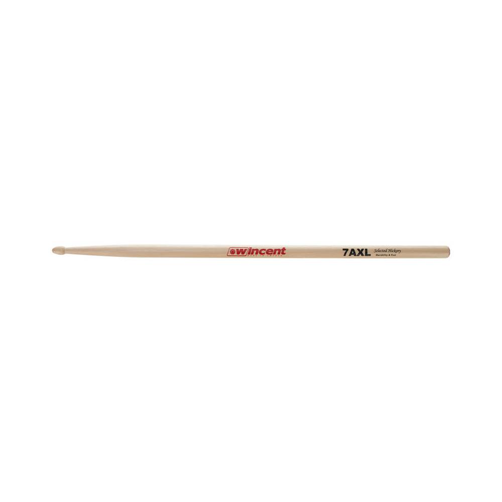 Wincent W-7AXL hickory drumstokken 7A, extra lang