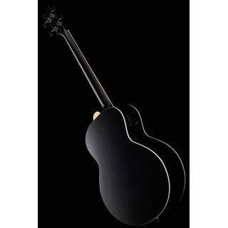 Ortega D7E-SBK-4 Deep Series 7 Medium Scale Bass Satin Black elektrisch-akoestische bas