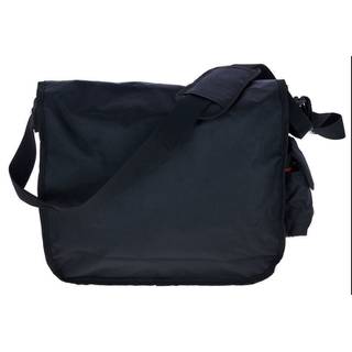 Ultimate CourierBag  Black, Orange inside