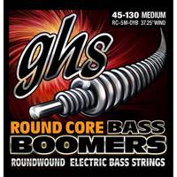 GHS RC-5M-DYB Round Core Bass Boomers 5-string medium snarenset